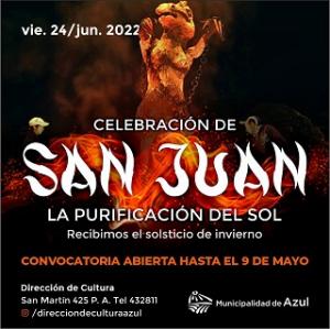 Convocatoria para participar de la Noche de San Juan
